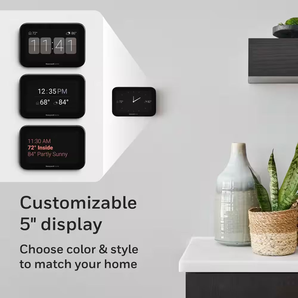 X8S Smart Thermostat with Sensor Black